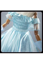 2XXT Cosplay Uma Musume Pretty Derby Daiwa Scarlet Bride Wedding Blue Formal Dress Cosplay Costume